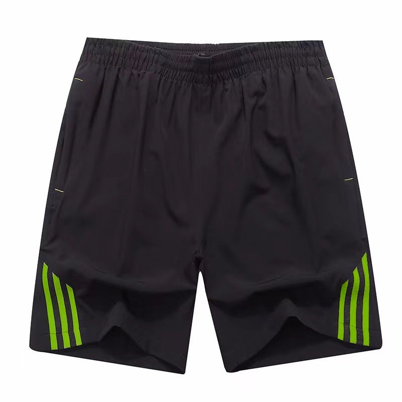 Mens Summer Quick-Dry Shorts Casual Loose Fit Green  - Image 1