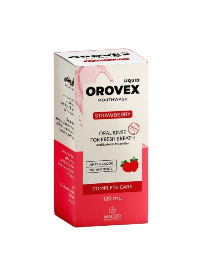 أوروفيكس اوروفكس  غسول فم بالفراولة - 120 مل - Image 2