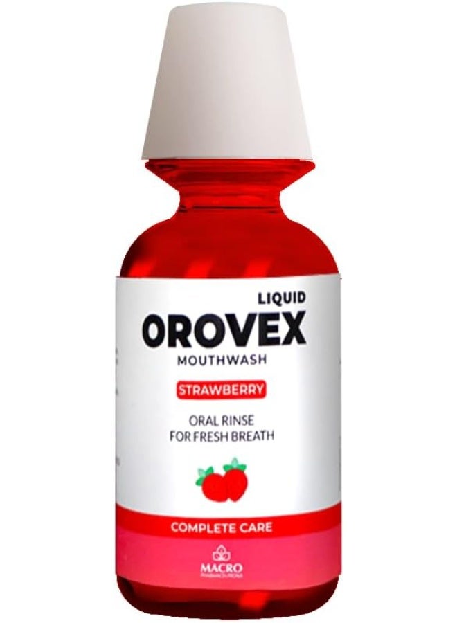 أوروفيكس اوروفكس  غسول فم بالفراولة - 120 مل - Image 1