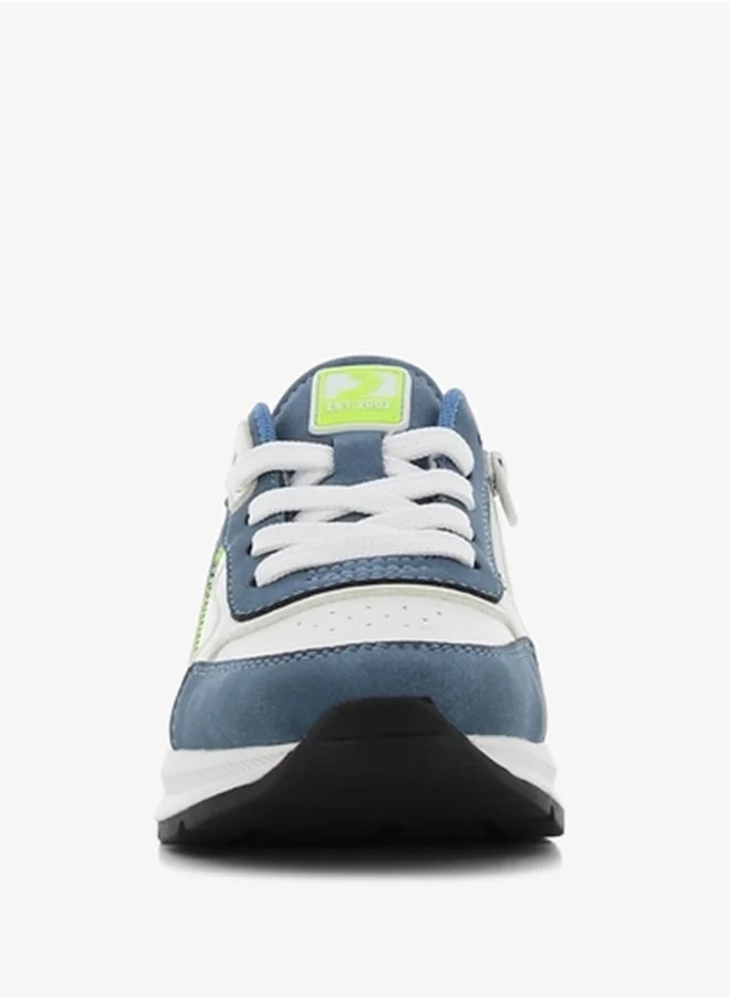 اس جي Boys' Colourblock Lace-Up Sneakers