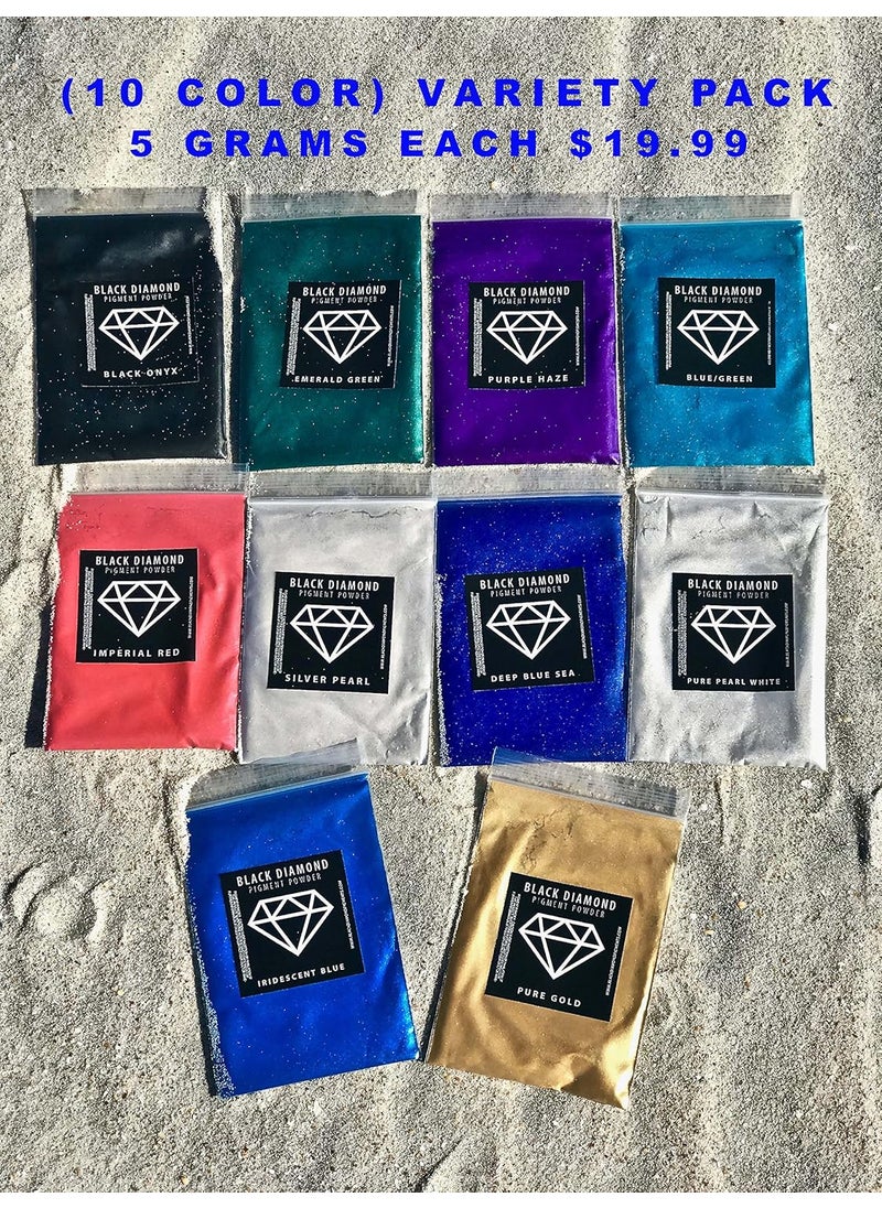 BLACK DIAMOND PIGMENTS - 42g/1.5oz"Pink Pearl" Mica Powder Pigment (Epoxy,Paint,Color,Art) Black Diamond Pigments - Image 1