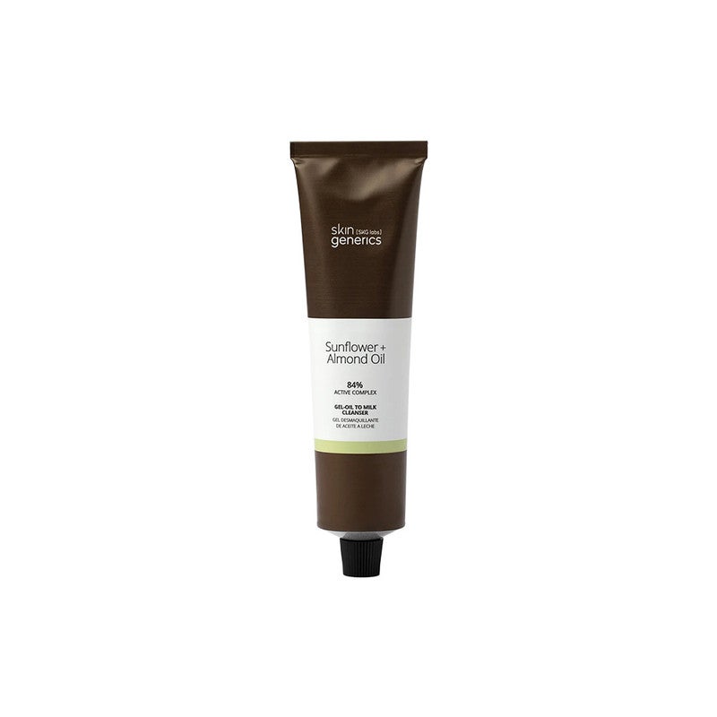 Skin Generics Gel-Oil to Milk Cleanser Sun Flower + Almond Oil 84% - SKG - Image 1