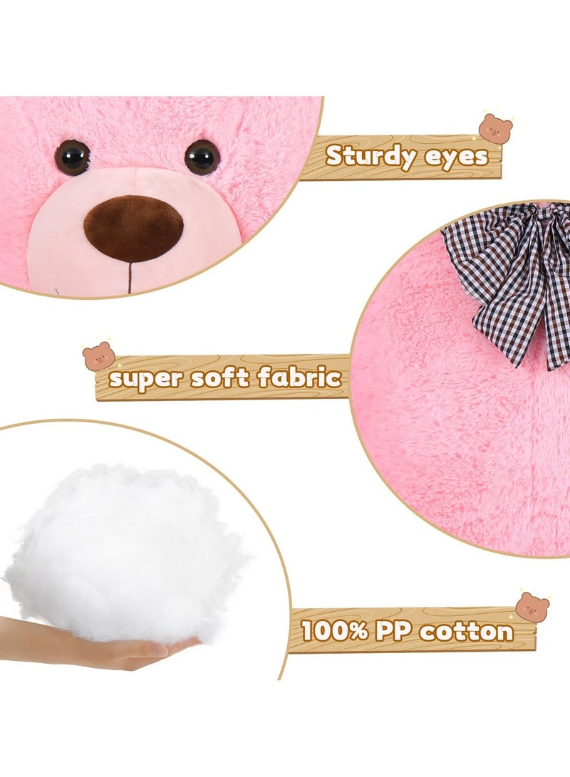 XICEN Teddy Bear Plush Toy 120cm, Huge Soft Teddy Bear, Perfect for Boys and Girls Birthday Gift - Image 3