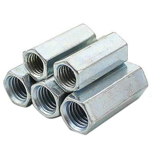 Yodaoke 5pcs M12 x 1.75 x 50mm Long Rod Coupling Hex Nut Connector Zinc Plated - Image 5