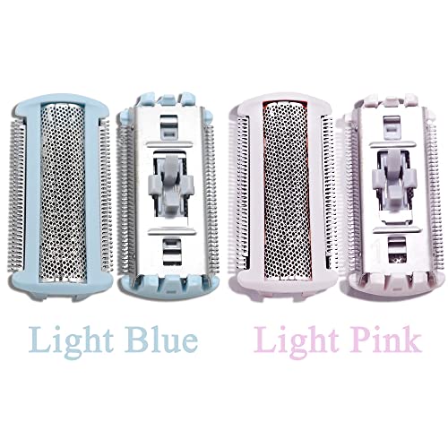 PAI4LEISI BRL130 Replacement Head Compatible with Philips SatinShave Advanced Women's Electric Shaver BRL140 BRL130 Wet and Dry Ladyshave Replacement Foil and Blade Philips Trimmer Razor Foil and Cutter (Blue) - Image 3