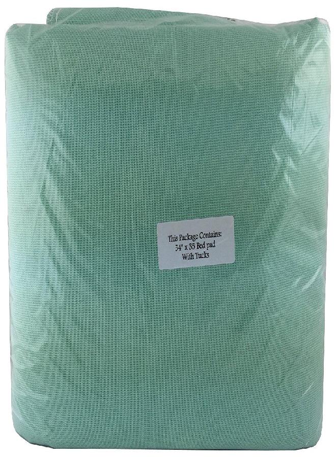 Perfectly Safe Super-Absorbent Machine Washable Bedwetting Incontinence Mattress Protector Pads - Twin or Full Size (Full (54" x 35"))