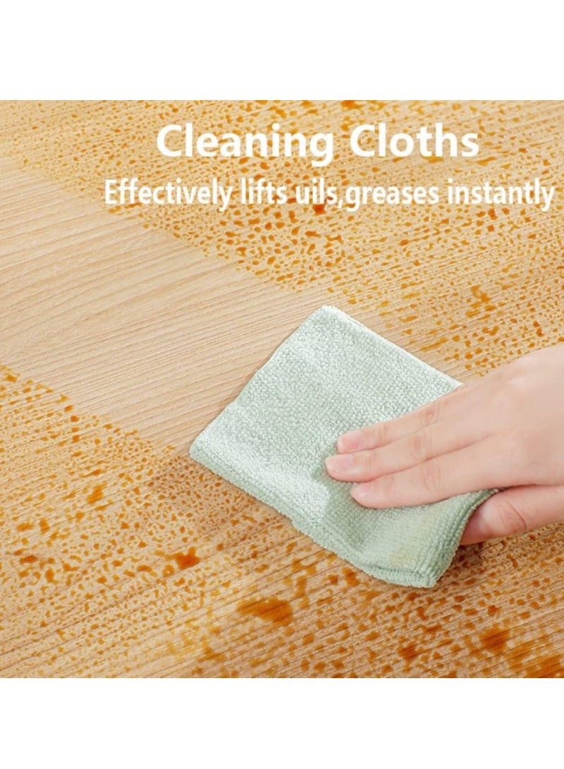 Microfiber Rags in A Box [1 Pack 20 Count] Cleaning Cloths Reusable Lint Free Towels Strong Water and Oil Absorption Microfiber Rags Wipes Purpose Towel for Home, Office - Image 5