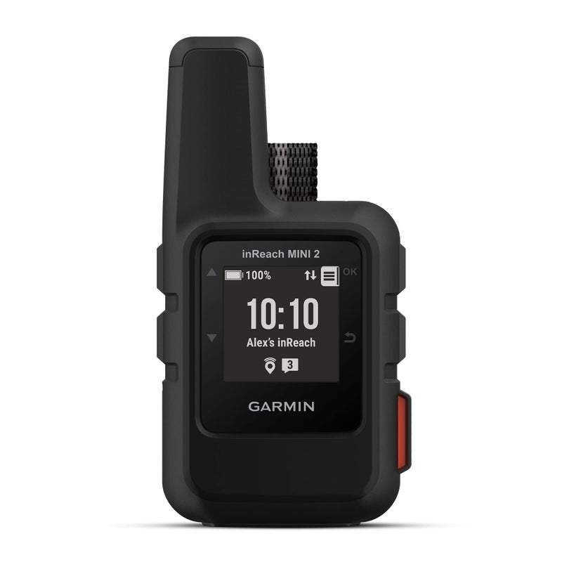 Garmin inReach Mini 2, Lightweight and Compact Satellite Communicator, Hiking Handheld, Black - Image 1
