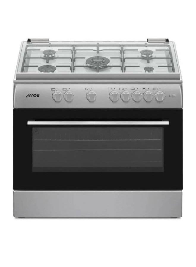Arrow 5 Burner Hob - Oven & Grill - Full Safety - 90x60 cm - Made in Egypt - RO-9060GSF - Image 4