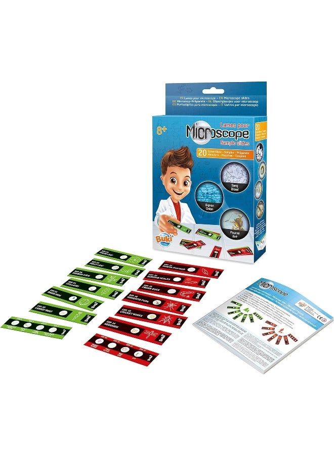 BUKI Microscope Sample Slides Set  - Image 2