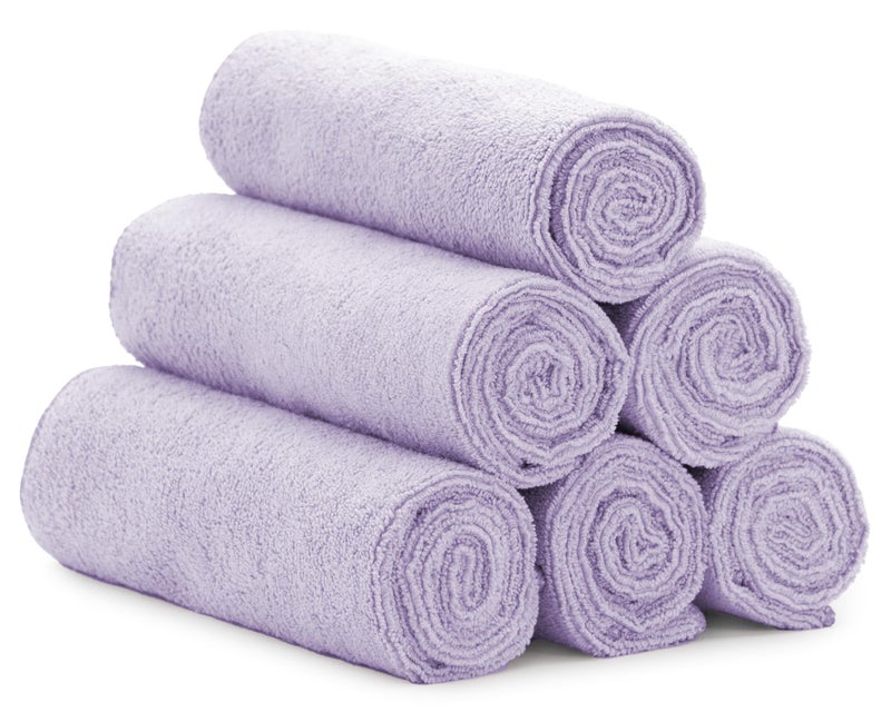 S&T Inc. Microfiber Sweat Towel For Gym Yoga Towel For Home Gym Workout Towels For Gym Bag 16 Inch X 27 Inch 6 Pack - Image 1