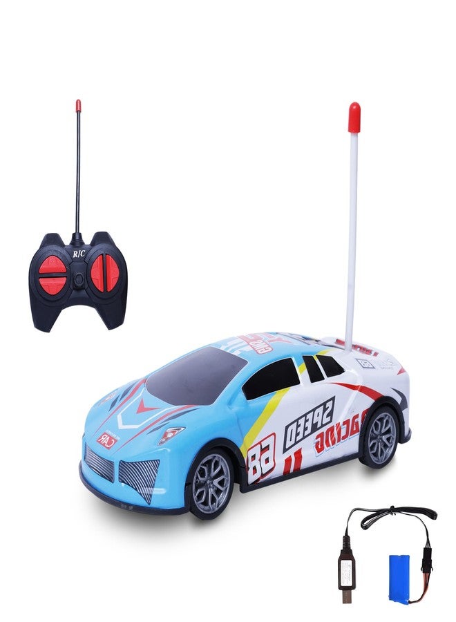 Wonder Radio Control Alloy Racing High Speed Rechargeable Car | High-Speed RC Drift Car | 2.4 GHz Remote Control | 50+ Meter Range | High Speed & Metal Body | Gift for Kids | 15-20 km/h Speed - Image 1
