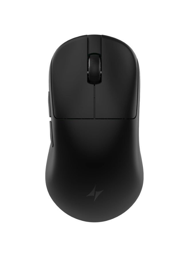 اي تي كي ماوس الألعاب اللاسلكي ثلاثي الأوضاع U2 V2 Ultimate – مستشعر PAW3950 فائق الدقة، 42000 نقطة في البوصة، بلوتوث، لاسلكي بتردد 2.4 جيجاهرتز وسلكي USB-C، معدل استجابة مزدوج 8000 هرتز، خفيف الوزن للغاية 45 جرام (أسود) - Image 1