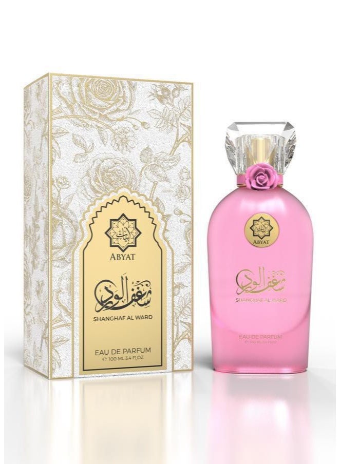 Abyat Shanghaf Al Ward Eau de Parfum For Ladies 100ml - Image 2