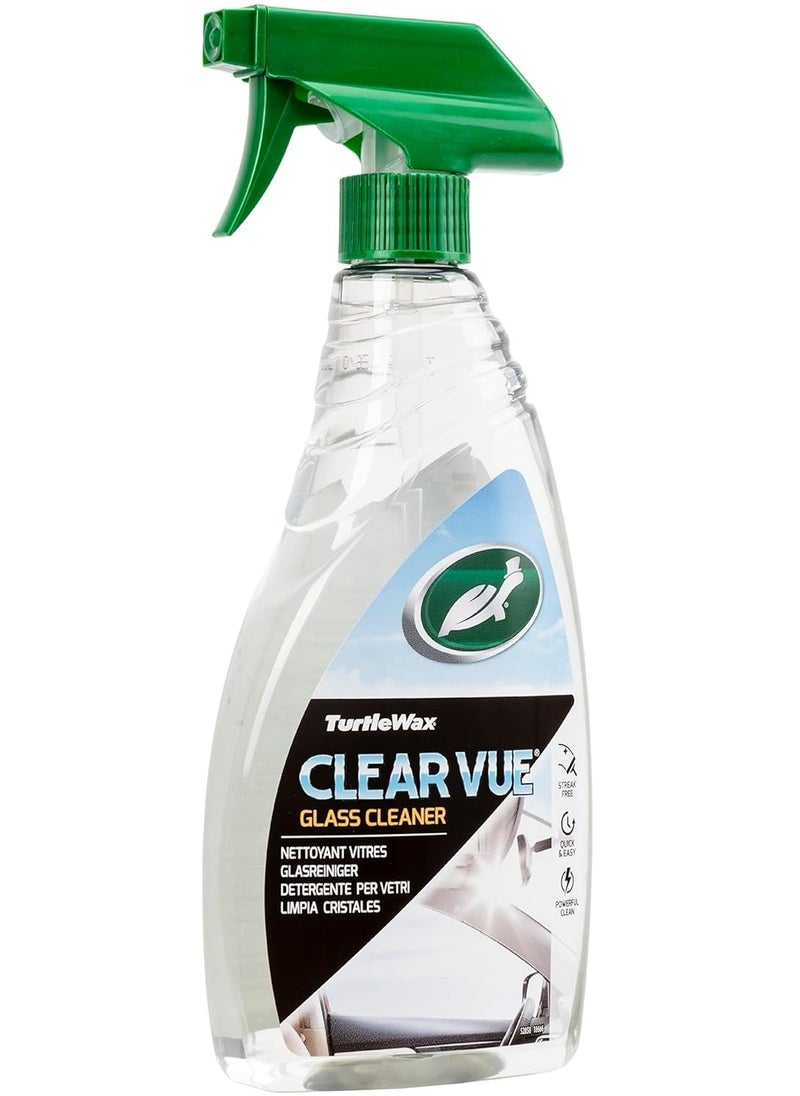 TurtleWax - Professional Car Glass Cleaner With Superior Cleaning Power To Remove Dirt And Dust - Image 1