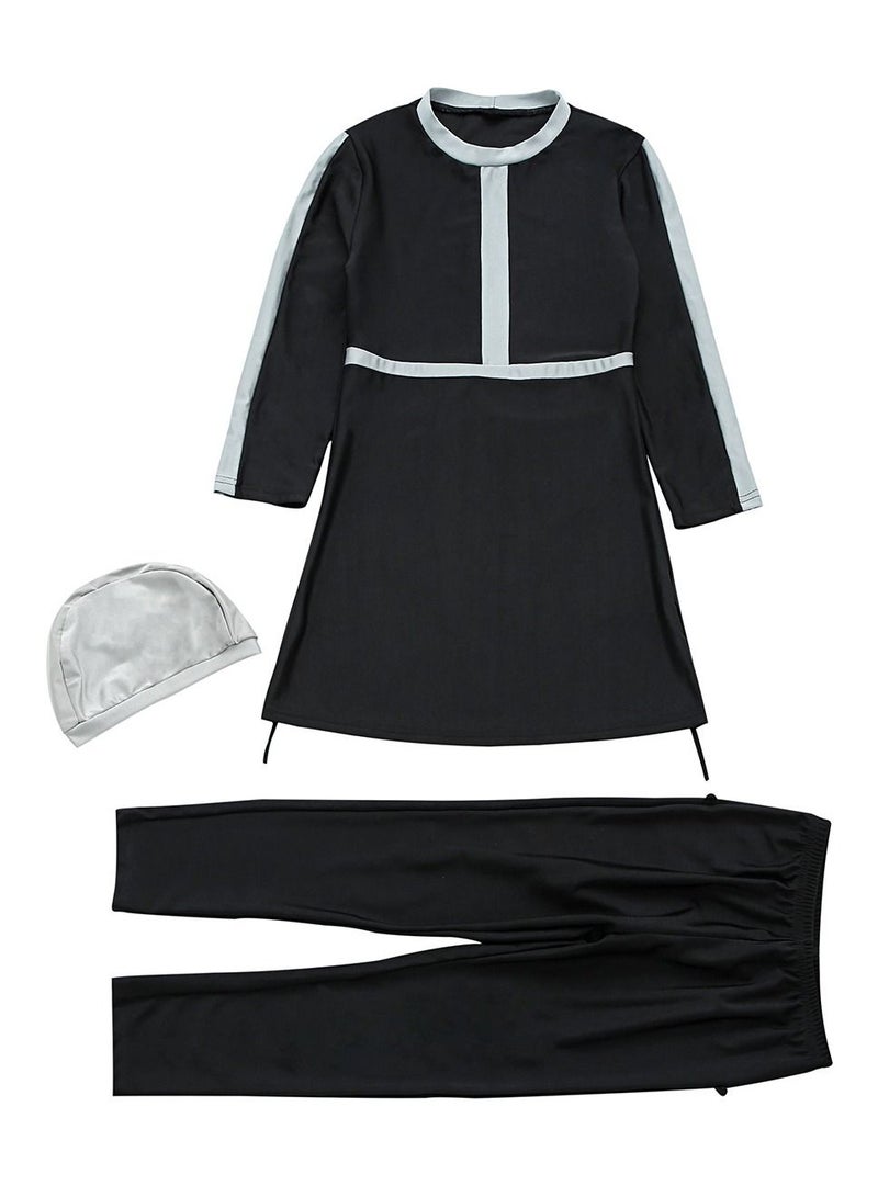 Loquat Muslim girl traditional fashion swimwear swimsuit  - Image 4