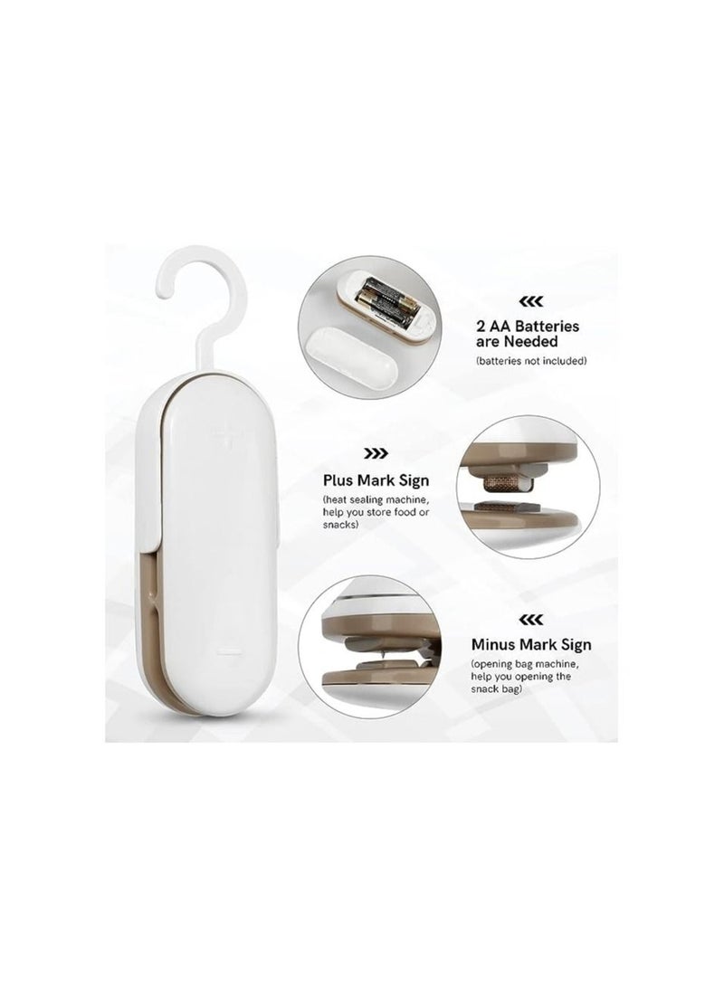 Spaceshoop Vacuum Sealer Portable bag making machine Used for Food Saver for Plastic  - Image 2