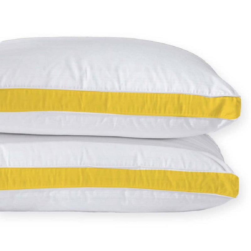 Linenovation Ultra Soft Pillow Set of 2 20 Inch X 30 Inch WhiteLemon