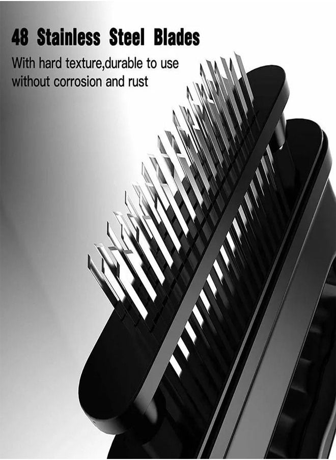 fashionhome 48 Stainless Steel Ultra Sharp Needle Blade Meat Tenderizer  - Image 2