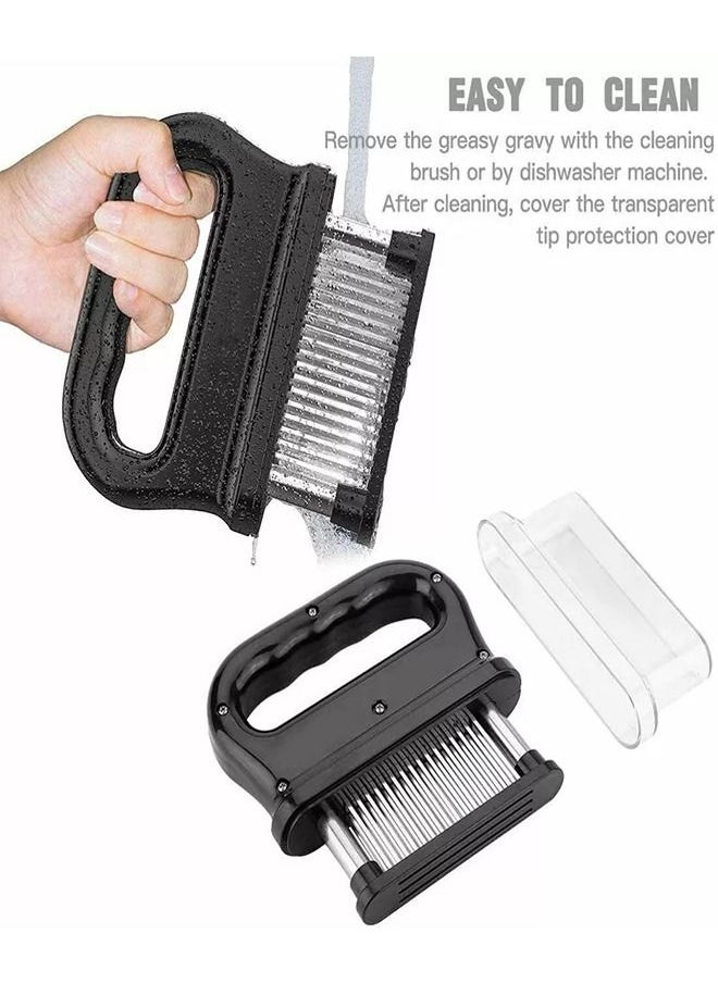 fashionhome 48 Stainless Steel Ultra Sharp Needle Blade Meat Tenderizer  - Image 3
