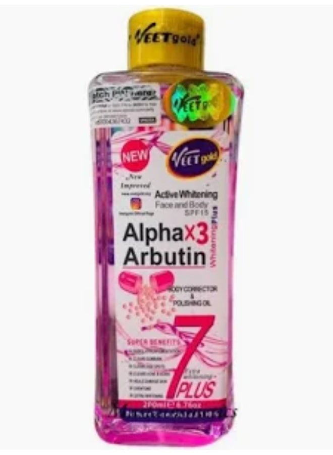AlphaX3 Arbutin Body Corrector Oil 200 ML