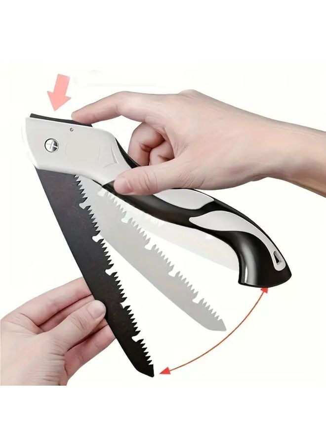 Small Heavy Duty Folding Saw Manual Metal Cutting Tool Anti Slip Handle For Wood Outdoor DIY Gardening - Image 5