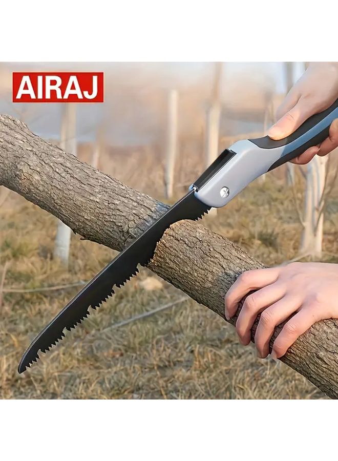Small Heavy Duty Folding Saw Manual Metal Cutting Tool Anti Slip Handle For Wood Outdoor DIY Gardening - Image 3