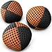 speevers Juggling Balls for Beginners and Professionals Set of 3 14 Colors Available 2 Layers of Net and Carry Case Xballs Juggling Balls Black  Orange 42 oz - Image 4