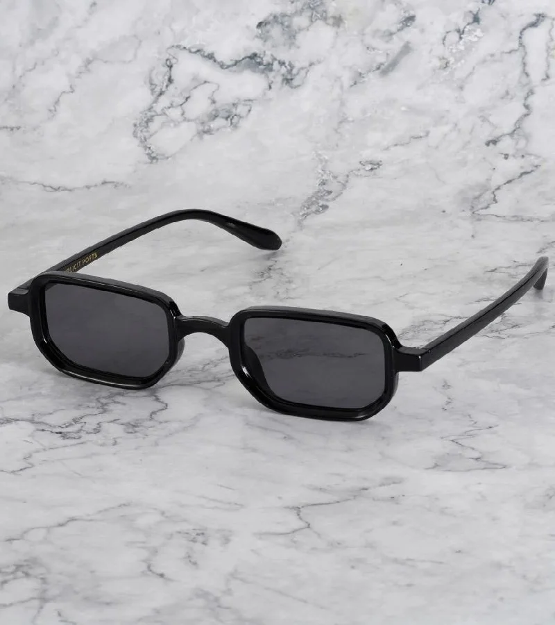 Explicit Poets Explicit Poets Unisex BILLIE Black - Gray Stylish Sunglasses, 41EP5