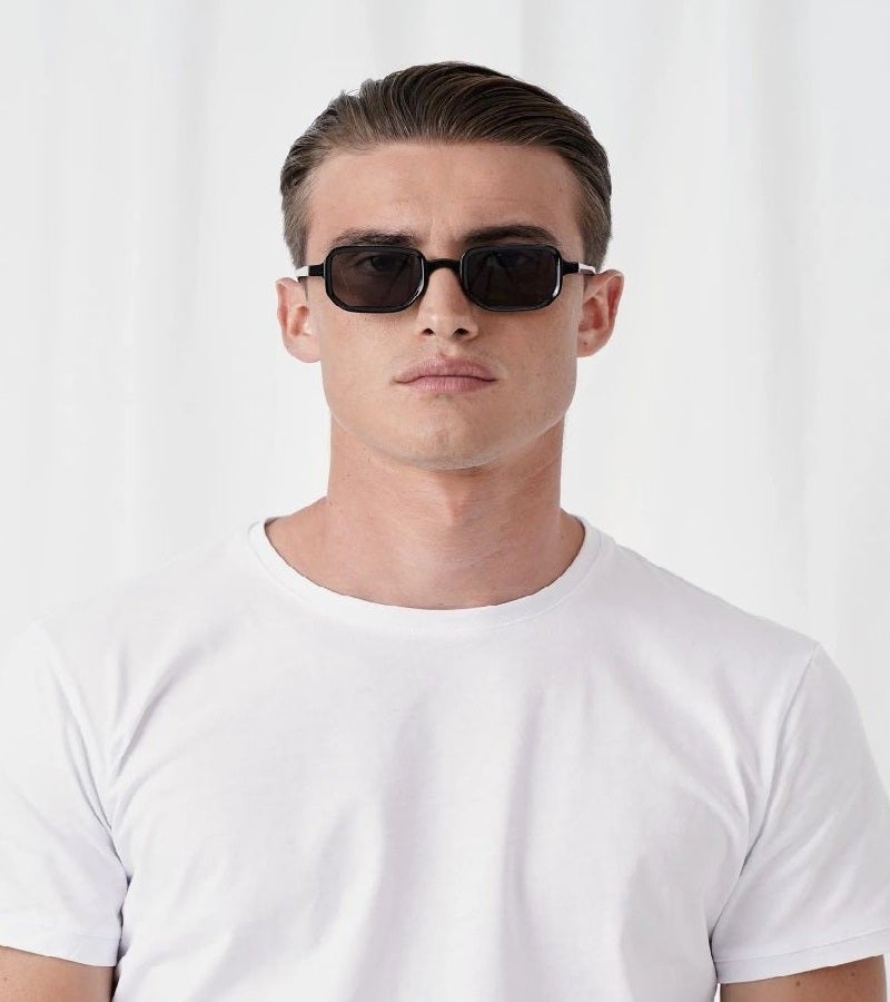  اكسبليست باوتس نظارات شمسية أنيقة بيللي للجنسين أسود رمادي - Image 3