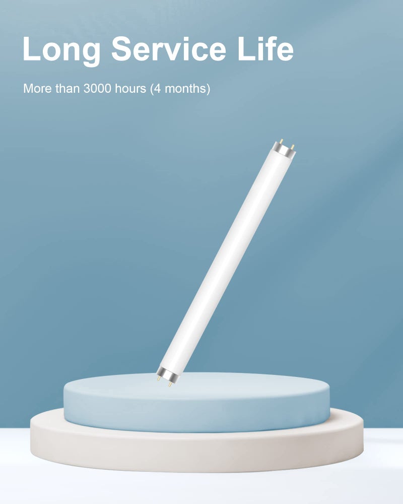 SHOOTING STAR Shootingstar Bug Zapper Replacement Light Bulb 10W for 20W Indoor Bug Zapper, BL T8 F10W Light Tube Compatible with Aspectek, Liba and Other 20W Mosquito Zapper Lamp, 4 Pack - Image 5