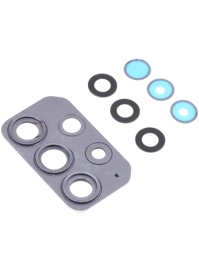 erorex For Samsung Galaxy A72 SM-A725 10pcs Camera Lens Cover (Black) - Image 2