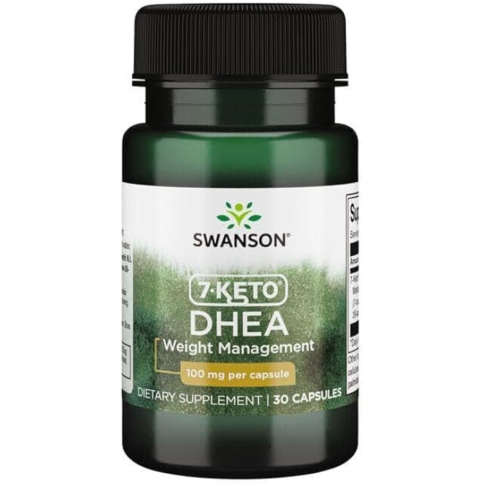 Swanson Diet 7-Keto DHEA 100 MG 30 CAPS - Image 4