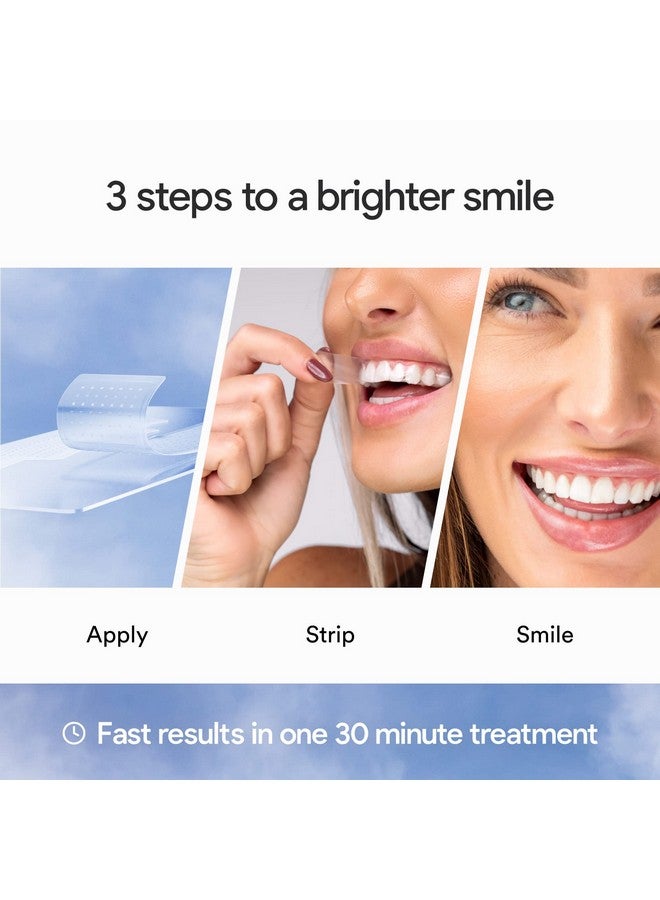 Hismile Teeth Whitening Strips for Sensitive Teeth, Peroxide Free, Dental White Strips Kit, 28 Strips, 14 Treatments - Image 4