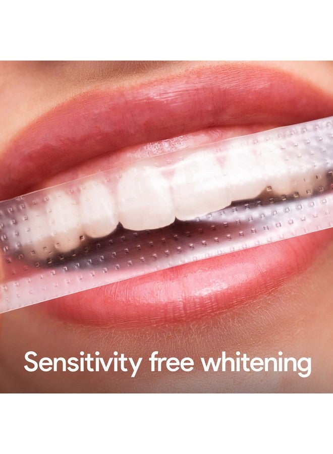 Hismile Teeth Whitening Strips for Sensitive Teeth, Peroxide Free, Dental White Strips Kit, 28 Strips, 14 Treatments - Image 5