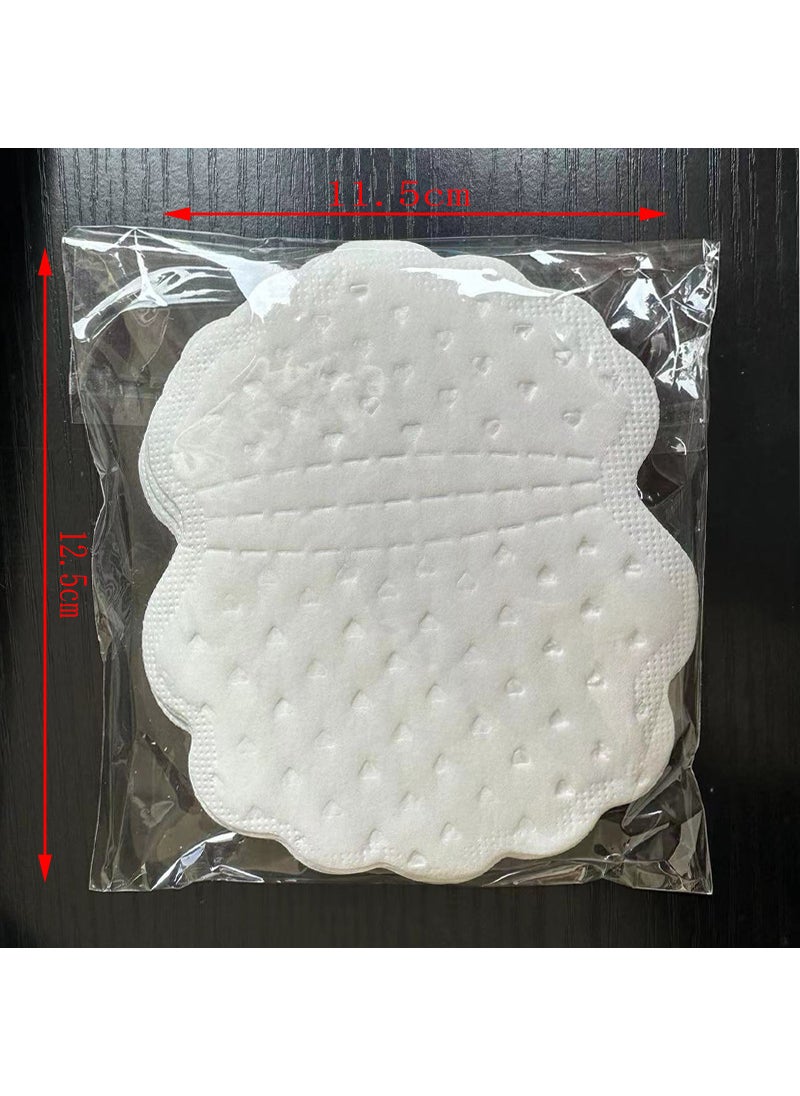 Generic - Invisible Ultra-Thin Sweat Pads Mint plum blossom shaped underarm paste [10 pieces]] - Image 1