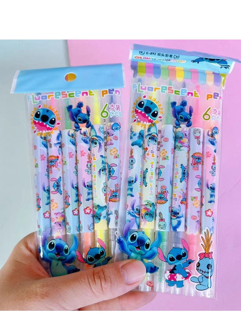 STITCH 12 Pcs Stitch Rollerball Pen Set For Kids And Students - Image 1