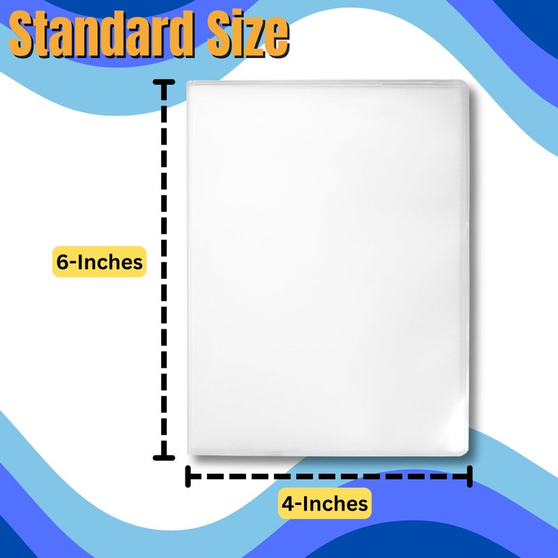 Iconikal 5 Pack, 4x6 Inch, Holds 24-Photos. Photo Albums with Clear Cover to Store and Display Memories, Vacations, Events, Weddings - Image 4