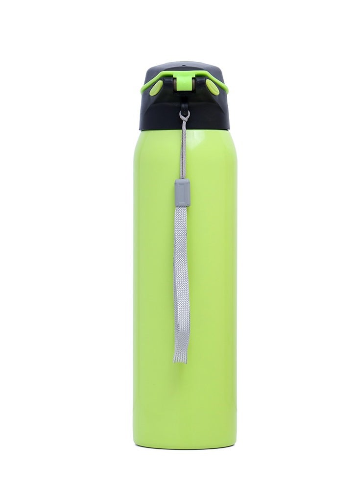Eazy Kids Eazy Kids Double Wall Insulated School Water Bottle - Green, 500ml  - Image 2