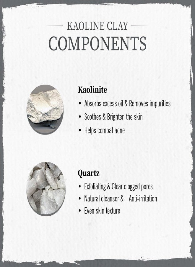 KEYA SETH AROMATHERAPY, DEVICE OF DROP KEYA SETH AROMATHERAPY Kaolin Clay Powder Face Pack For Women & Men, Brightening + Absorbs Excess Oil 100gm - Image 4