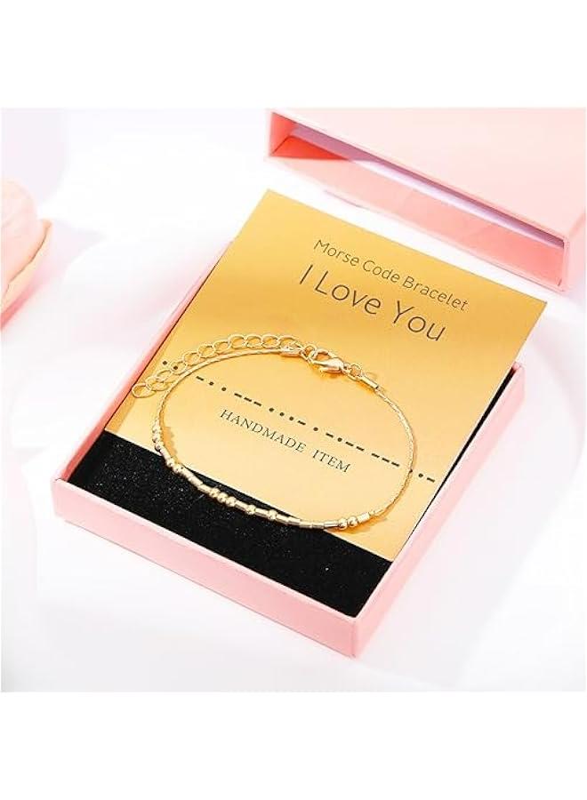 Motivational Morse Code Bracelets - Unique Gifts for Women and Men - Perfect for Birthdays, , Valentine's Day, and Mother's Day. Ideal for Inspiring Courage. - Image 2