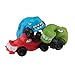 The Orb Factory ORB Funkee Stretchee Racers Assorted Expressions 3 Pack Race Stretch Squish and Even Squeeze These Cars for Stress Relief Funny SensoryFidget Collectible Toys Gifts for Kids and Adults - Image 4