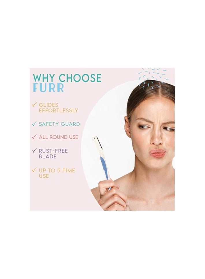 PEE SAFE Furr Dual Head Face Razor 1N - Image 3