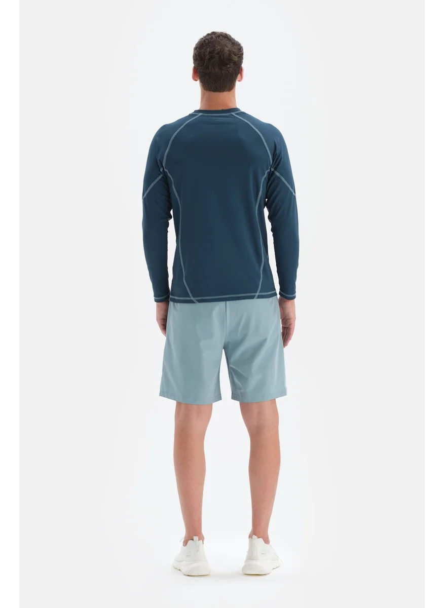 داجي Petrol Leggings Detailed Shorts