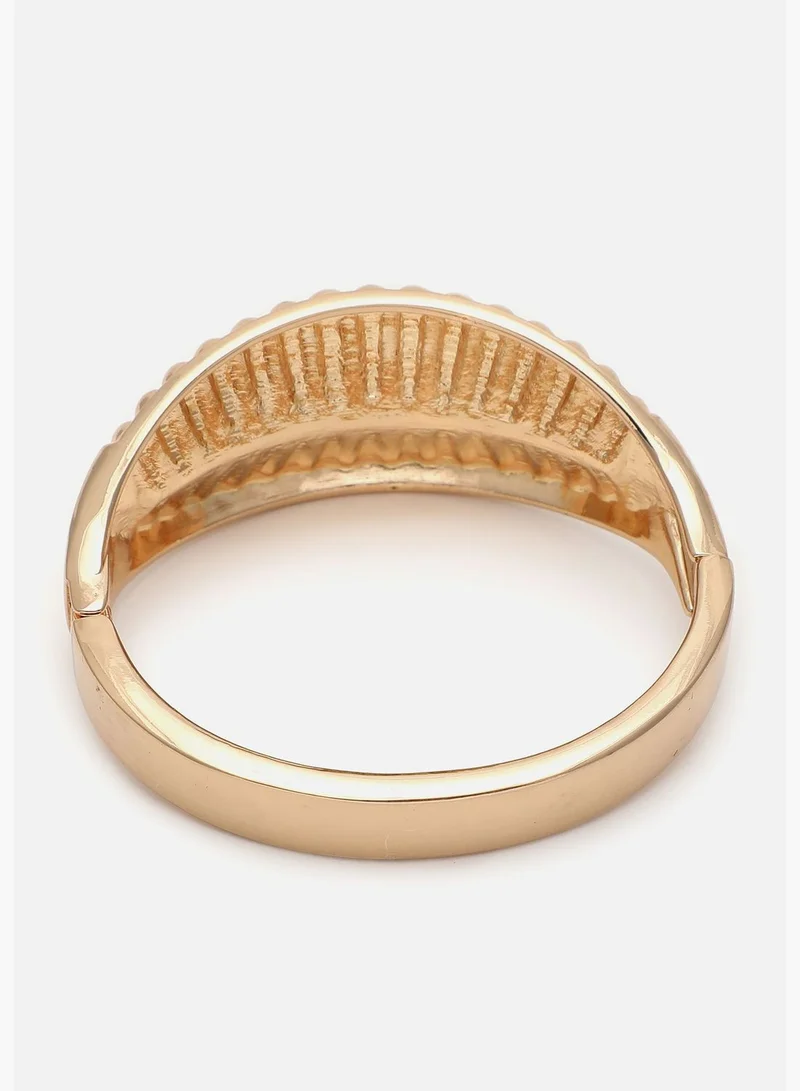 SOHI Gold Plated Designer Stone Bracelet