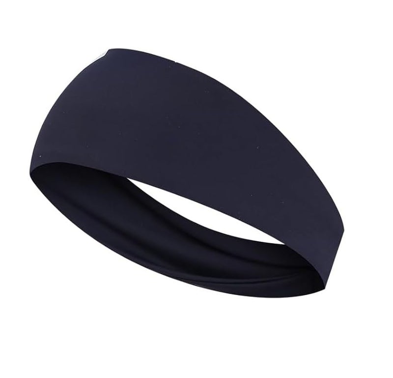 SAM SHOPPY Running Headbands for Men Sweatbands, Synthetic Wide, Moisture Wicking and Non-Slip Exercise Workout Headband for Men and Women, - Image 1