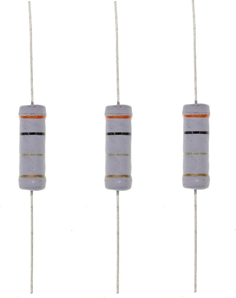 10PCS 5W 5 Watts 0R3 0.3 Ohm 5% Metal Oxide Film Resistor