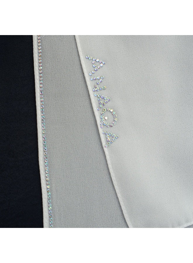 LIFESTYLE Solid White Hijab for Women - Image 3