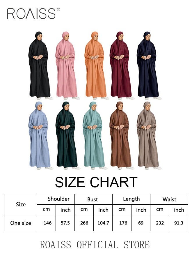 roaiss Ladies Abaya Style Abaya Dress Ladies Ethnic Traditional Wear - Image 2