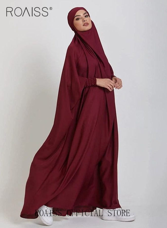 roaiss Ladies Abaya Style Abaya Dress Ladies Ethnic Traditional Wear - Image 3